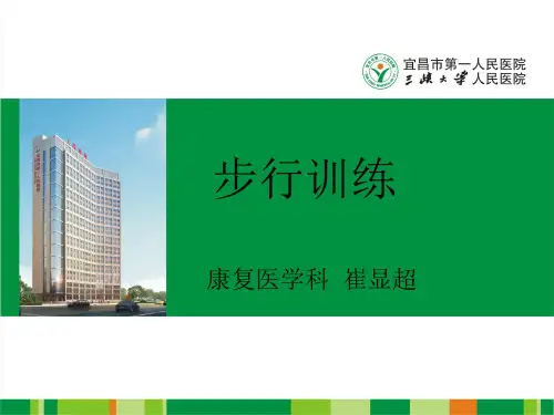 步行训练