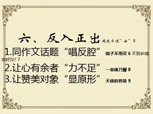 出彩作文ppt7