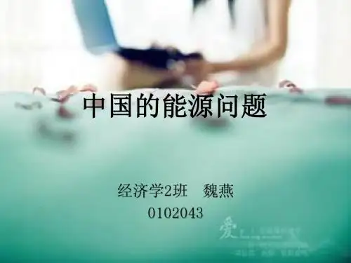 中国的能源问题