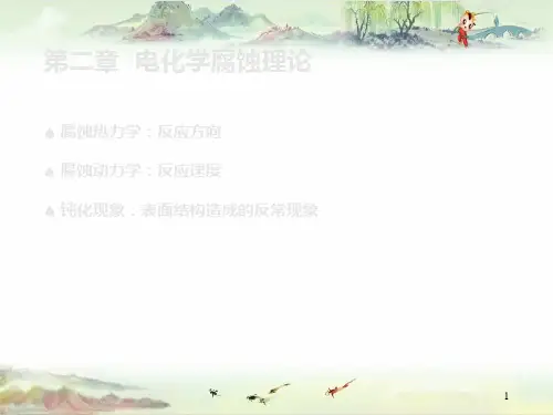 第二章 电化学腐蚀理论——【腐蚀与防腐】