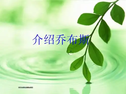 乔布斯PPT