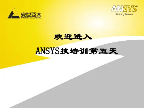 Ansys培训_随机振动分析