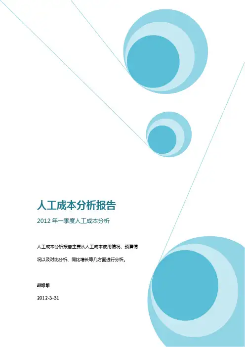 人工成本分析报告