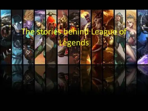 The stories behind League of Legends
