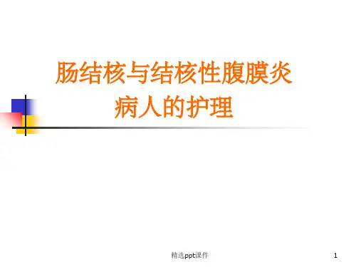 肠结核与结核性腹膜炎 (2)