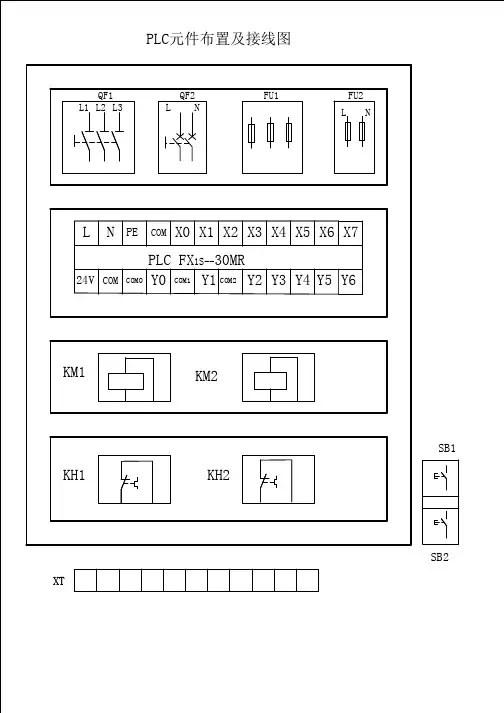 plc接线布置图