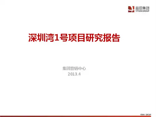 20130426深圳湾1号项目研究报告(第三稿)