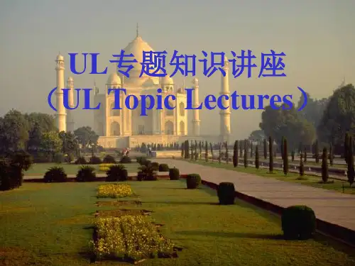 UL专题知识讲座