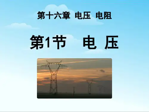 《电压》电压电阻课件ppt
