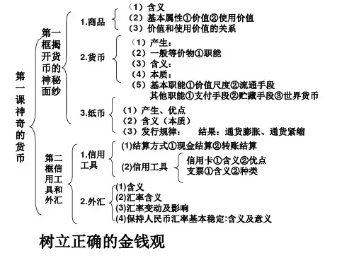 第一课神奇的货币