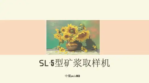 SL-5型矿浆取样机