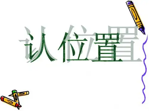 认位置