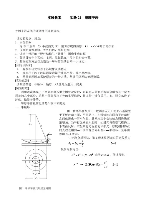 薄膜干涉 2