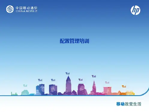 CMMI3教材-PA解读配置管理培训V12