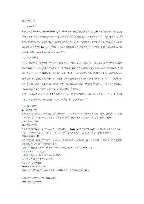 NVH介绍