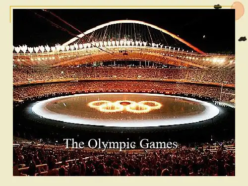 人教版高一英语必修二 Unit 2 The Olympic Games reading 课件 .(共36张PPT)