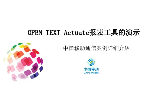 中国移动手机电视分析平台BI演示