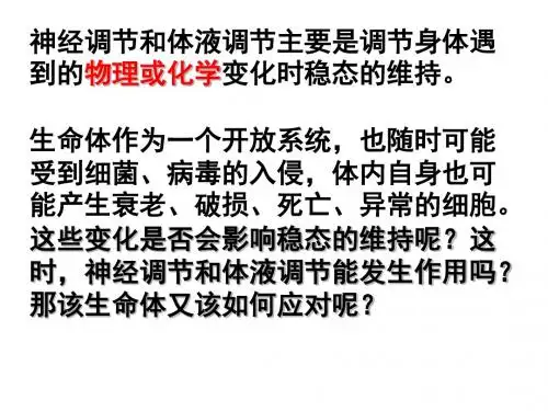 免疫调节 PPT课件22 人教课标版