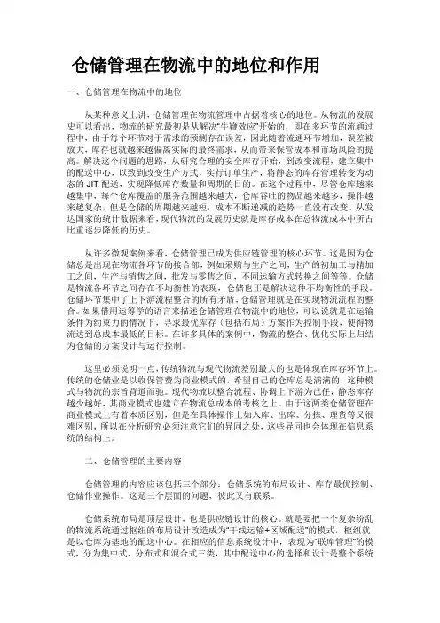 仓储管理