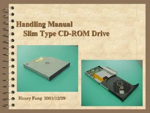 CD-ROM Handling Guide