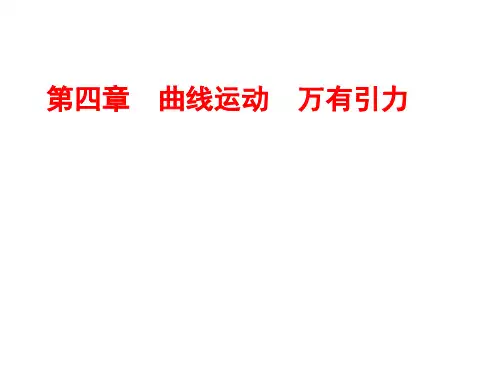 高考物理一轮复习-曲线运动与运动合成与分解课件