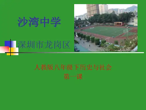 人教版八年级下历史与社会.ppt