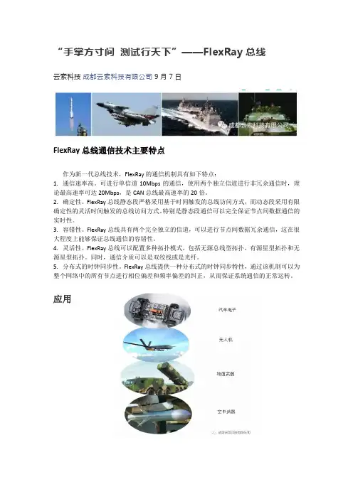 基于USB2.0总线的FlexRay协议模块