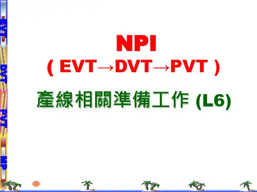 NPI ( EVT→DVT→PVT