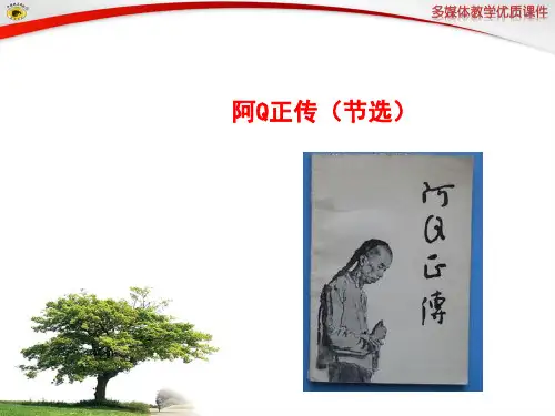 阿Q正传(节选)