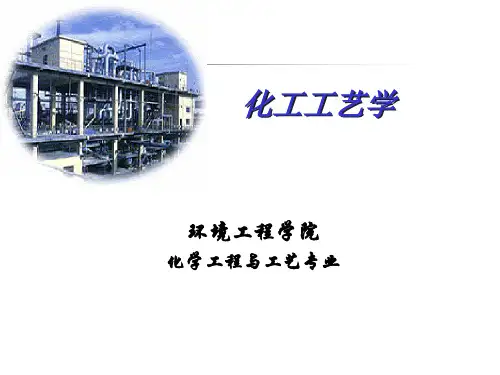 化学工艺学1绪论