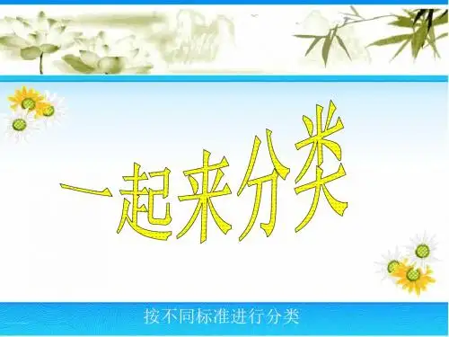一起来分类