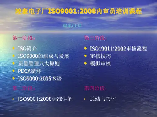 01-内审员基础教程