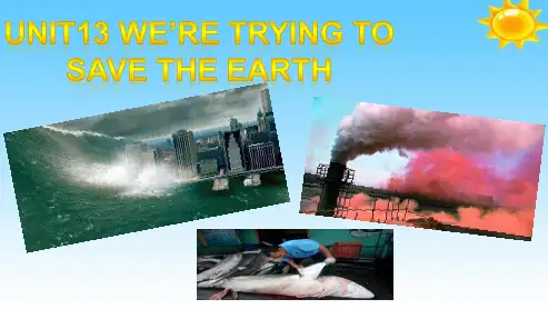 人教版九年级英语全一册Unit13_we’re_trying_to_save_the_earth(1a--2d)ppt课件