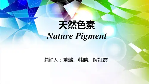 天然色素(1)