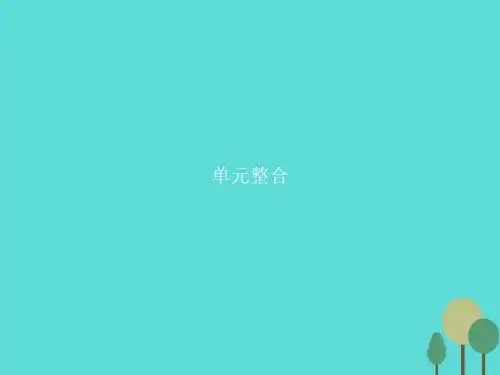 【优化指导】2016-2017高中历史 第七单元 现代中国的对外关系单元整合课件 新人教版必修1