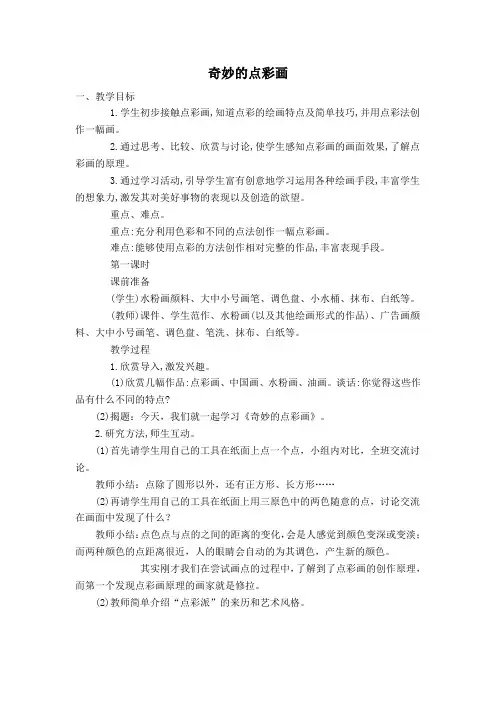 奇妙的点彩画 2