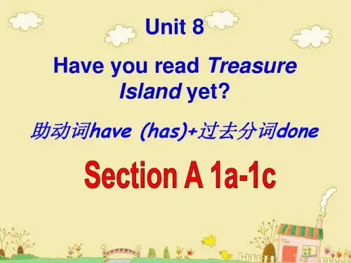 新目标八年级下册unit8section A(1a-1c)