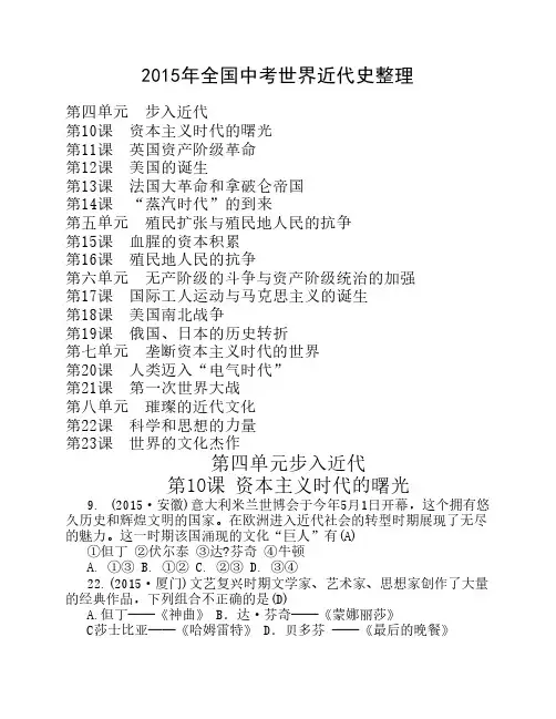 世界近代史