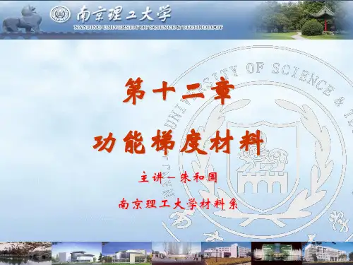 第十二章 功能梯度材料