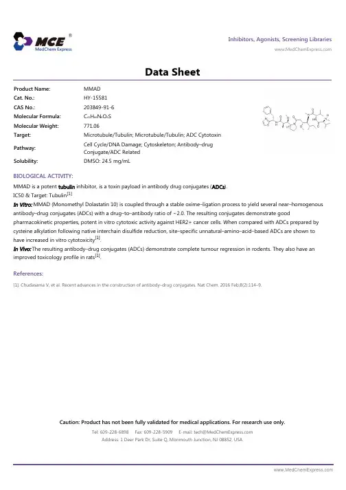 MMAD_DataSheet_MedChemExpress