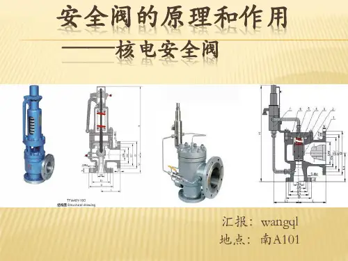 安全阀的作用:核电安全阀