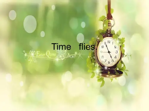 Time flies