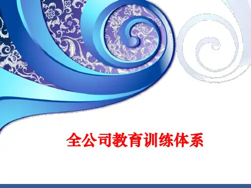 制造业各职能各层级培训课程体系