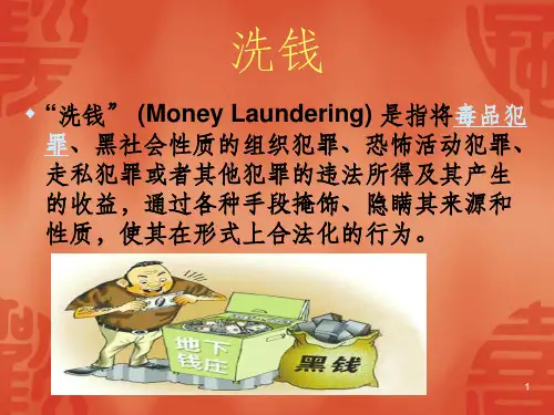 《培训课件:反洗钱》PPT课件