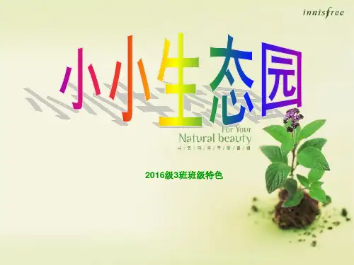 小学班级管理植物园