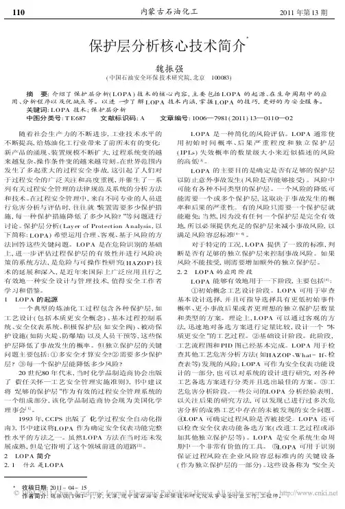 保护层分析核心技术简介