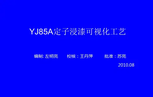 YJ85浸漆可视化工艺