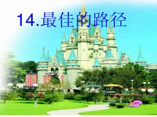 双河口镇小学:窦必友 五年级下册《最佳的路径》