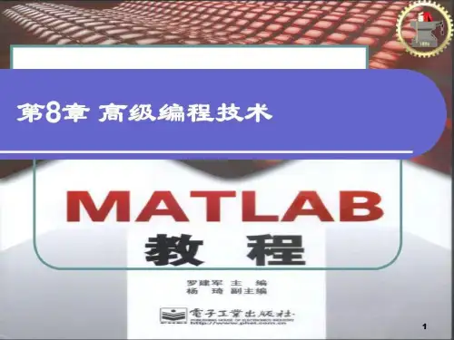 Matlab教程Ch8(全).ppt