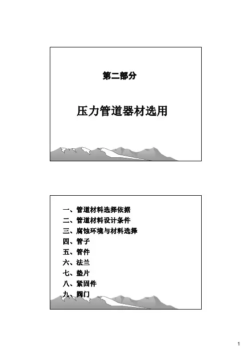 管道材料